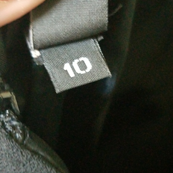 Laundry by shelli segal Whimsigoth Witchy black sleeveless ladies dress 10 Y2K - Picture 6 of 6